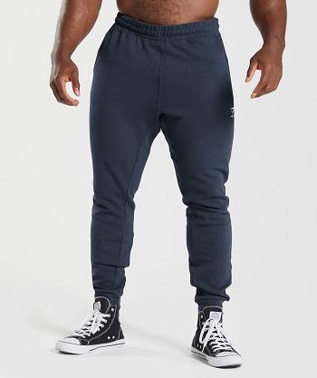 Pantalones Jogger Gymshark React Hombre Azul Marino | CO 3758WNB